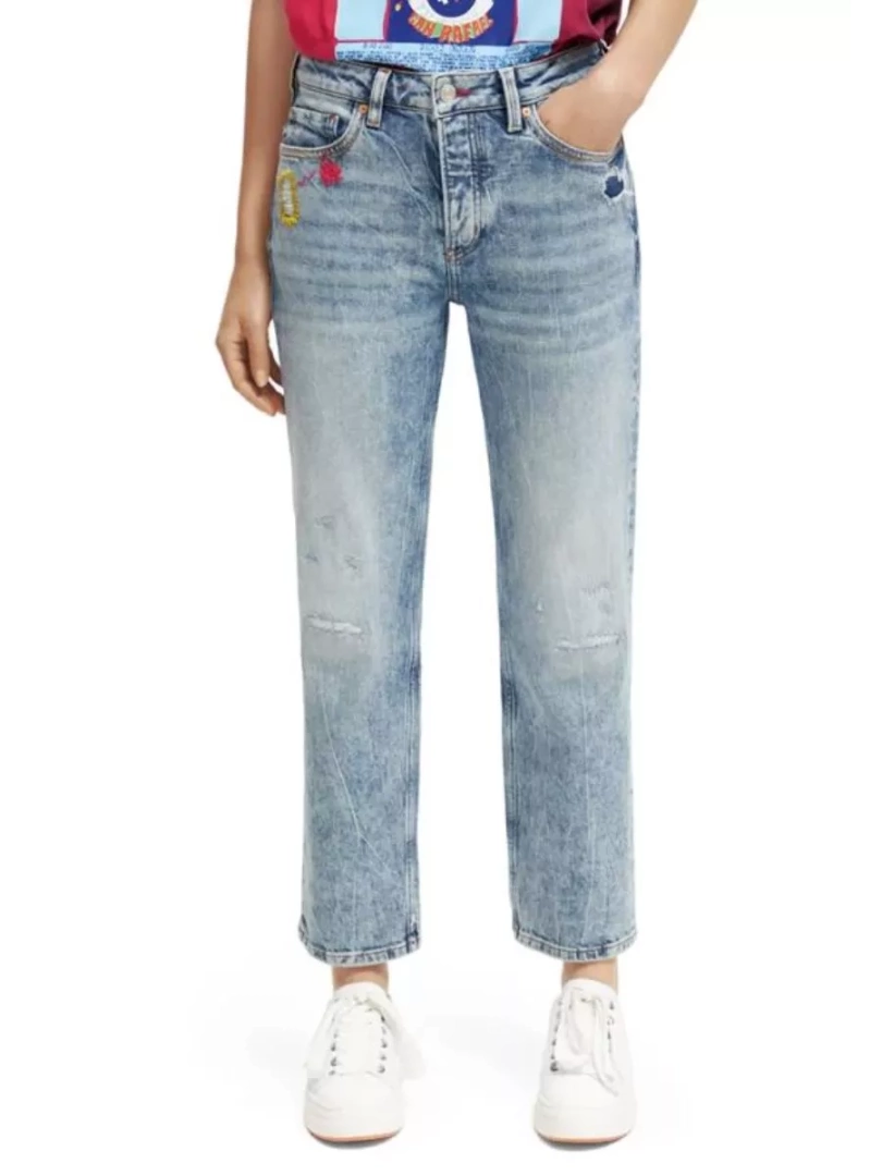 Брюки джинсовые