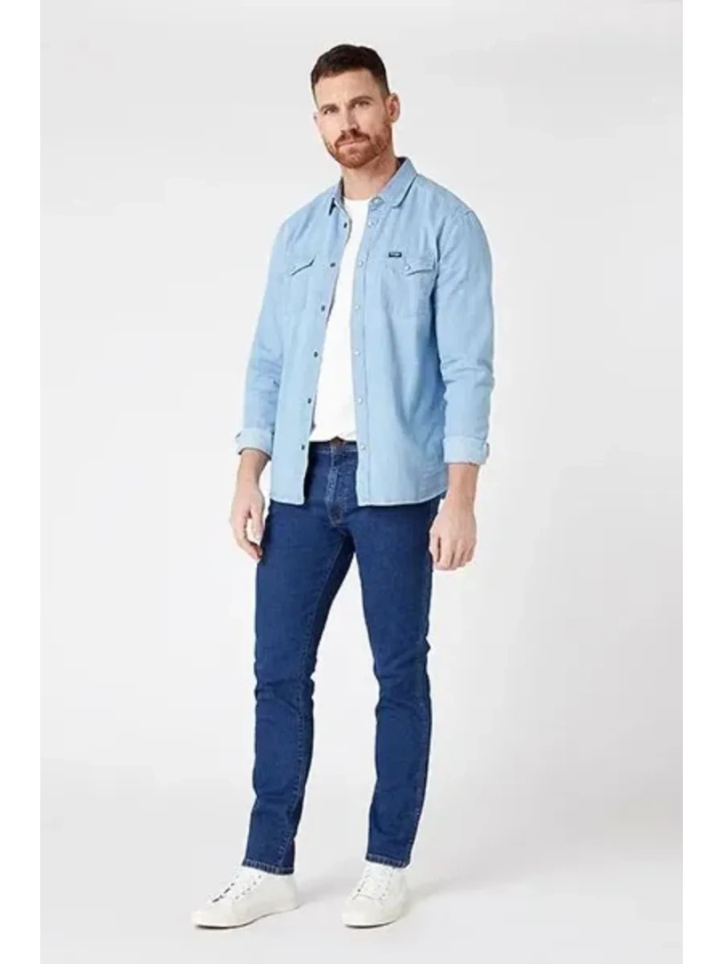 Джинсы Wrangler Larston Indigo Rules