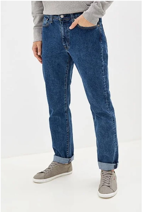 Джинсы прямые 514 Straight Stonewash Stretch T2