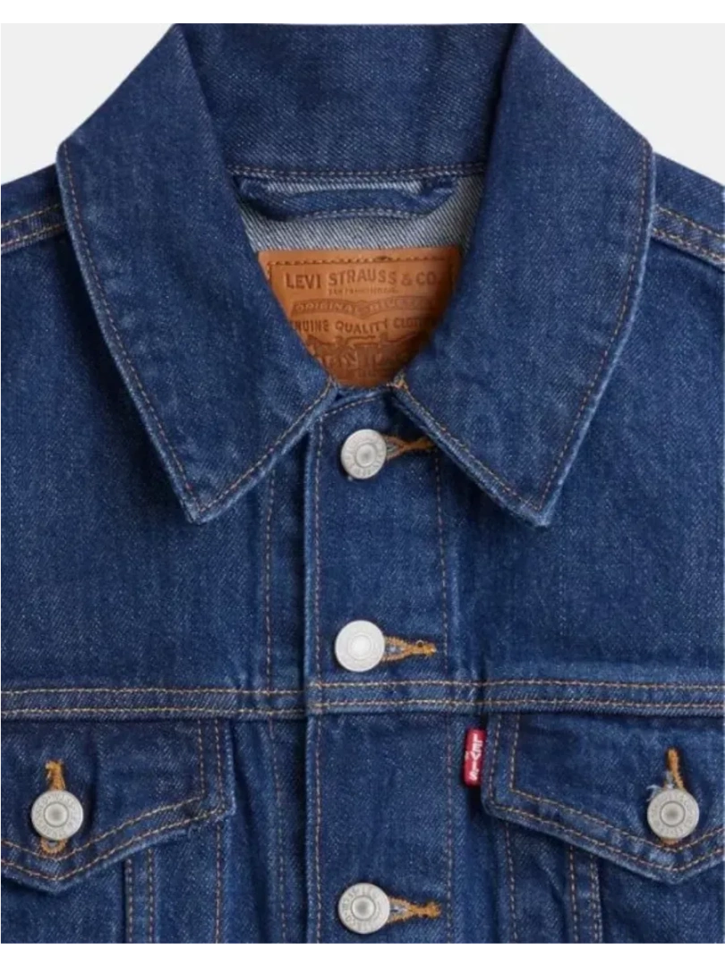Джинсовая куртка Levi's ORIGINAL TRUCKER CLEAN DARK AUTHEN