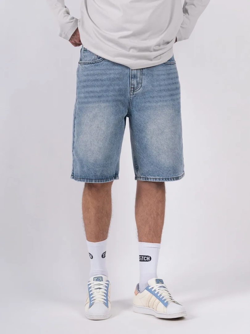 Мужские шорты STiTCH RELAXED Jeans Shorts LIGHT BLUE