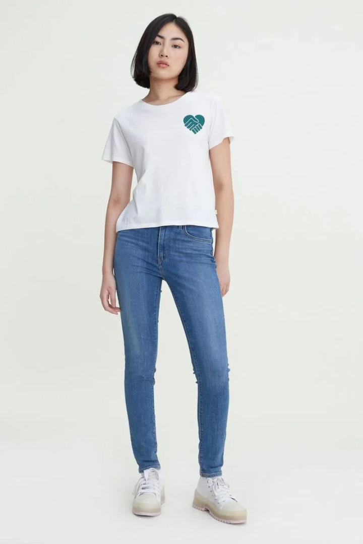 Джинсы 721 High Rise Skinny Lapis Air