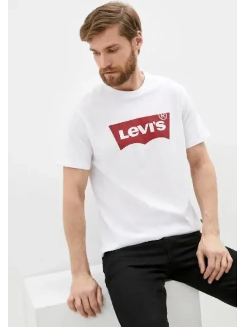 Levi's GRAPHIC SETIN NECK HM GRAPHIC WHITE GR