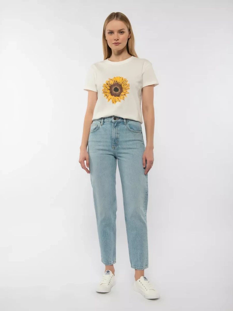 Брюки джинсовые W31/L34 светло-синий